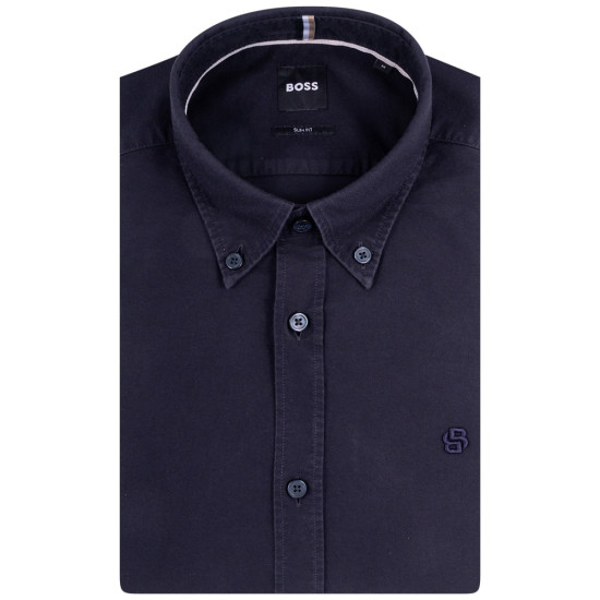 Boss Μπλε Πουκάμισο Button Down - 50544917