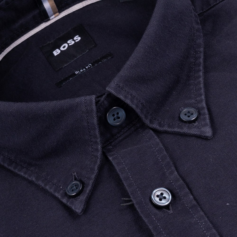 Boss Μπλε Πουκάμισο Button Down - 50544917