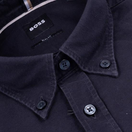 Boss Μπλε Πουκάμισο Button Down - 50544917