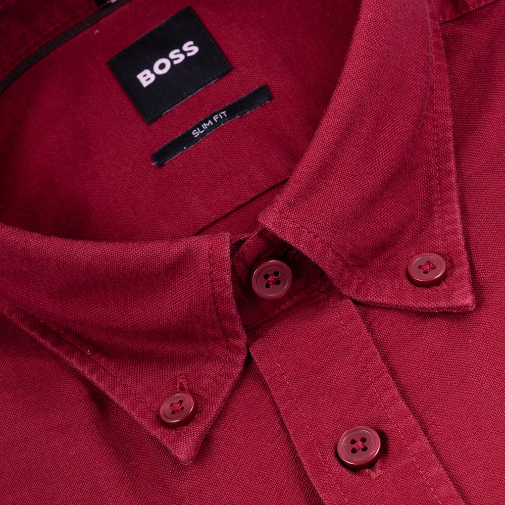 Boss Κόκκινο Πουκάμισο Button Down - 50544917