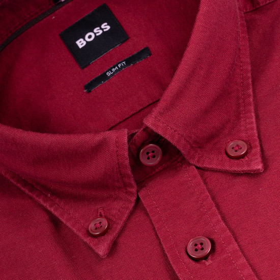 Boss Κόκκινο Πουκάμισο Button Down - 50544917