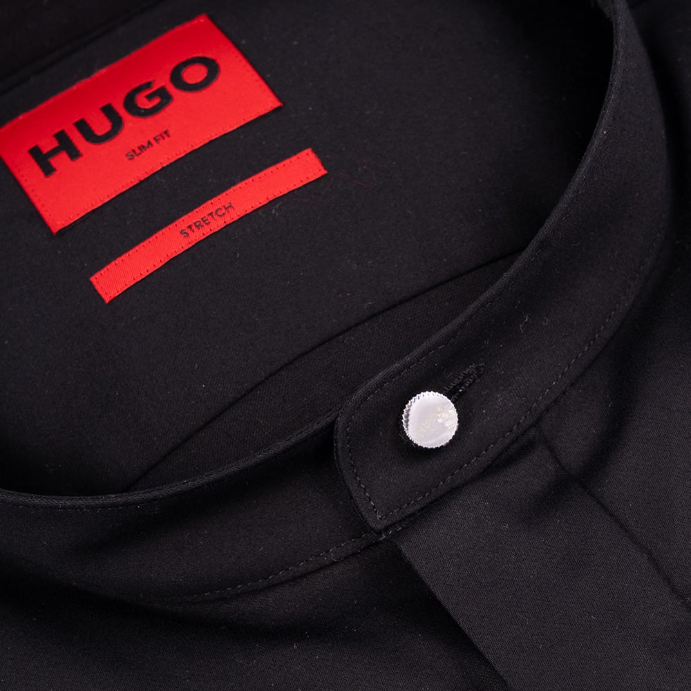 Hugo Μαύρο Πουκάμισο Mao Kaleb - 50544949