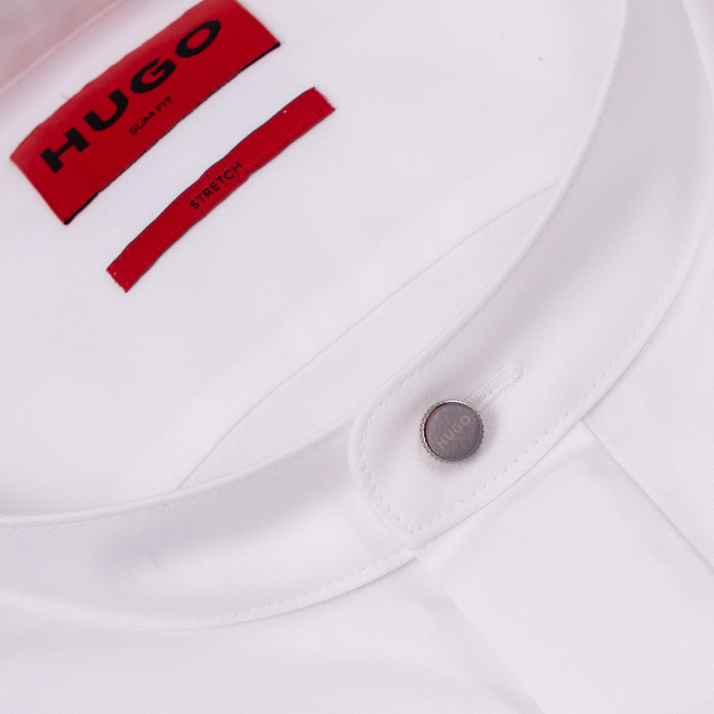 Hugo Λευκό Πουκάμισο Mao Kaleb - 50544949