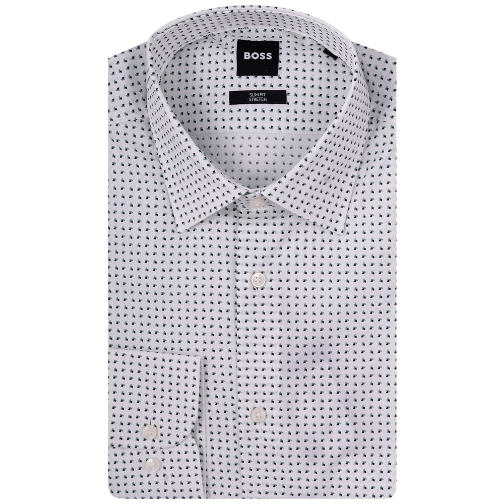 Boss Λευκό Πουκάμισο H-HANK-kent - 50545099