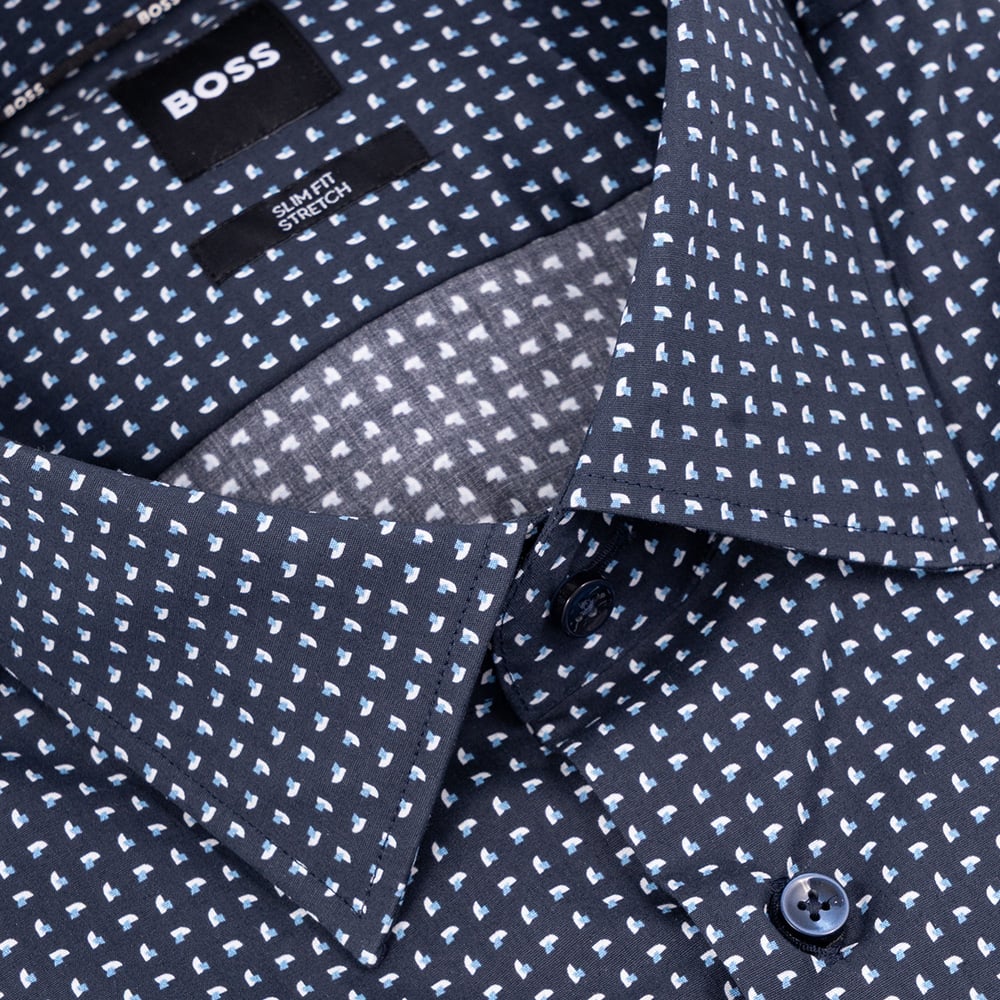 Boss Μπλε Πουκάμισο H-HANK-kent - 50545099