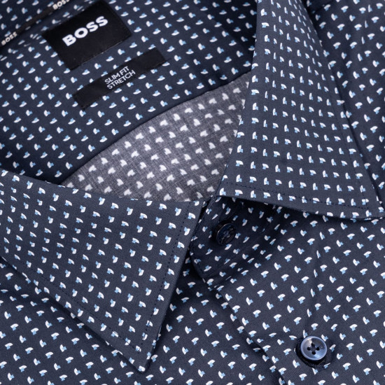 Boss Μπλε Πουκάμισο H-HANK-kent - 50545099