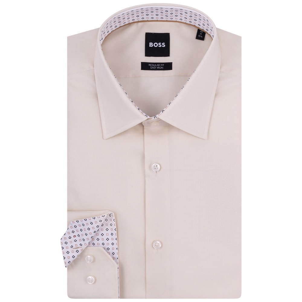 Boss Μπεζ Πουκάμισο H-JOE-kent - 50545145