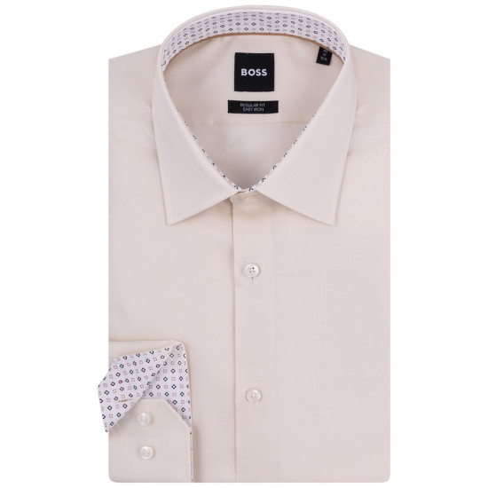 Boss Μπεζ Πουκάμισο H-JOE-kent - 50545145