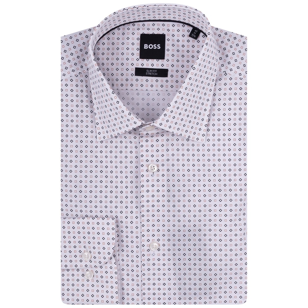 Boss Λευκό Πουκάμισο H-HANK-kent - 50545147