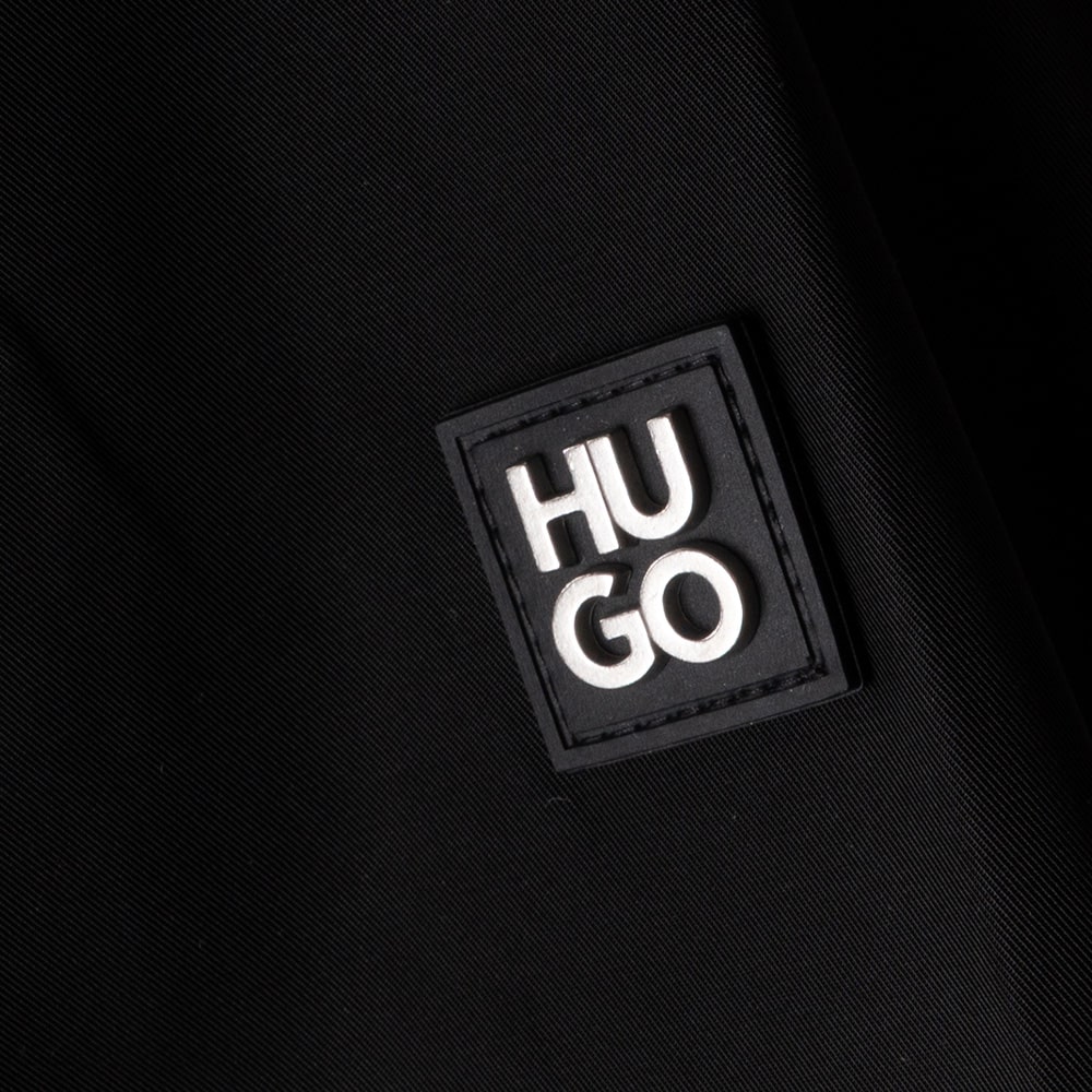 Hugo Μαύρο Πουκάμισο Evalom Overshirt - 50545327