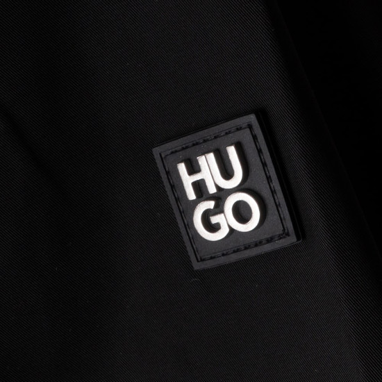 Hugo Μαύρο Πουκάμισο Evalom Overshirt - 50545327