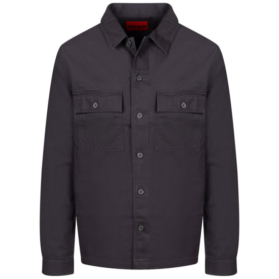 Hugo Μαύρο Πουκάμισο Overshirt Epoldo - 50545383