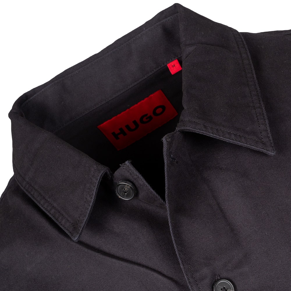Hugo Μαύρο Πουκάμισο Overshirt Epoldo - 50545383