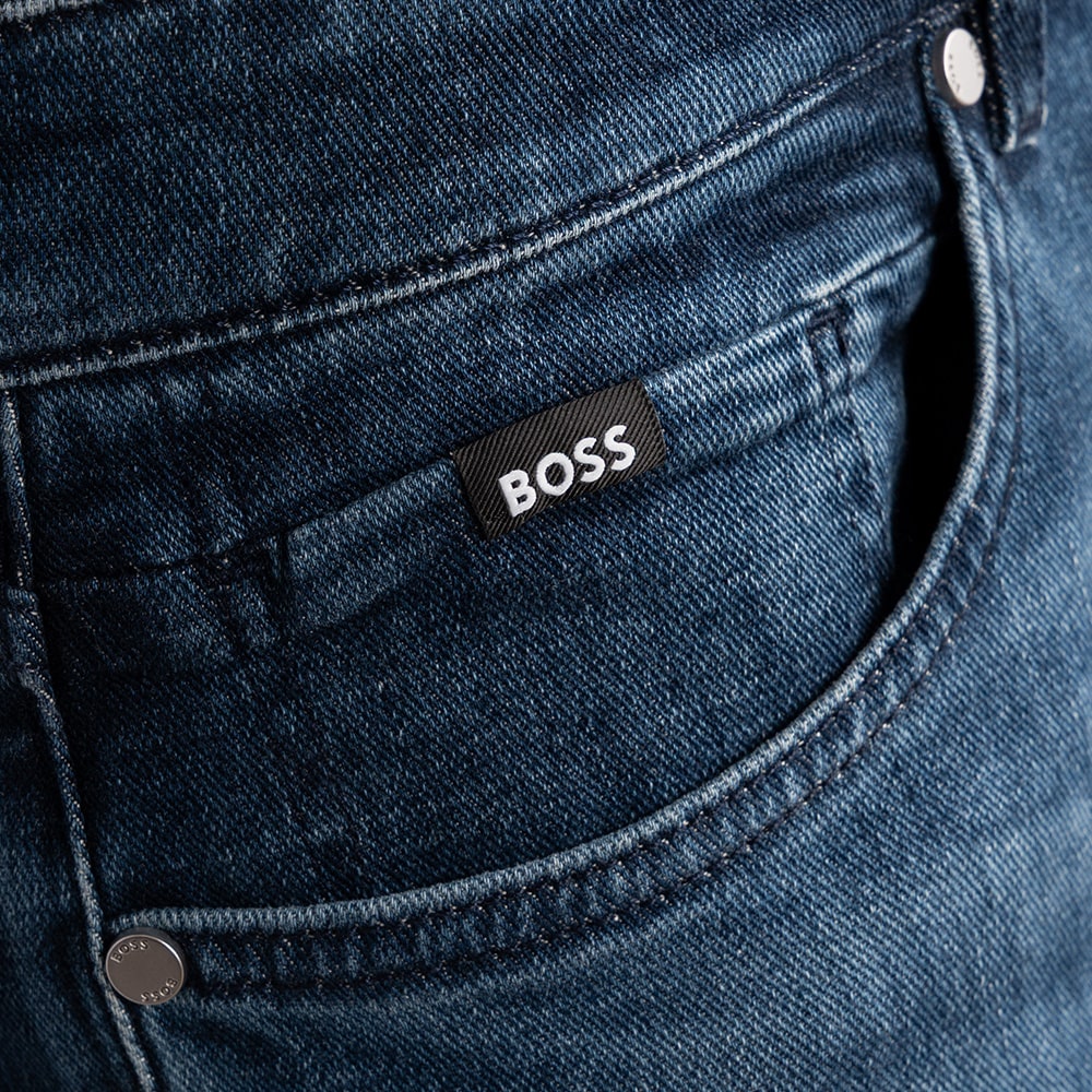 Boss Μπλε Jean C-Delaware - 50545512