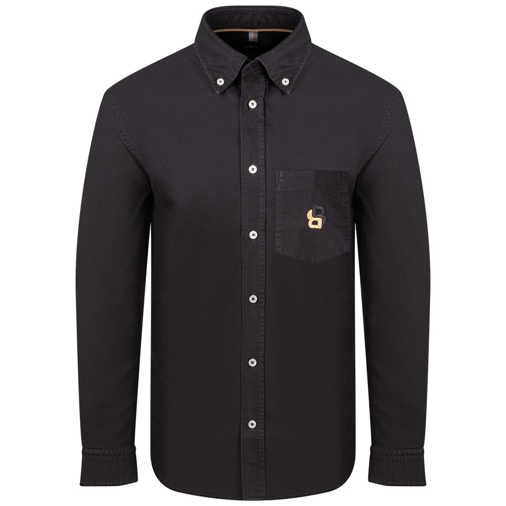 Boss Μαύρο Πουκάμισο Button Down C-OWENL - 50545572