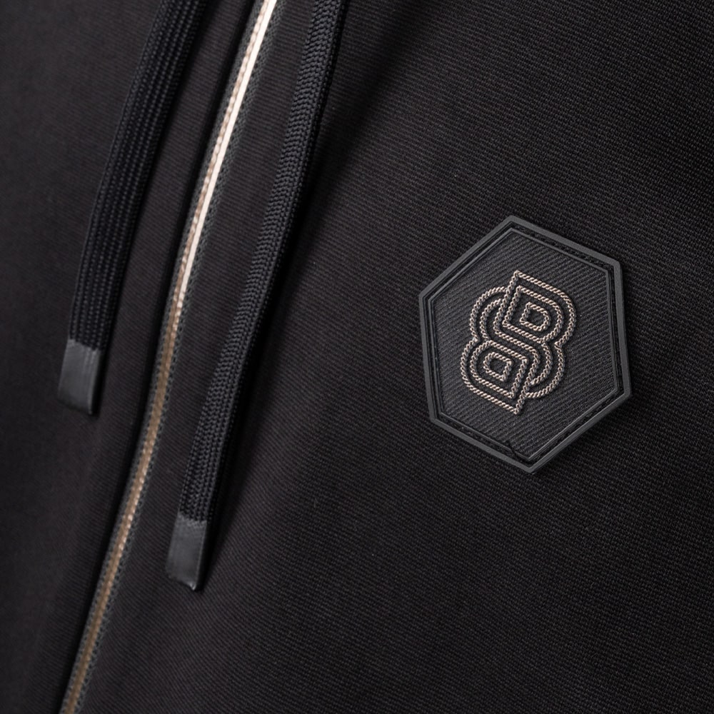 Boss Μαύρη Ζακέτα Hoodie Saggy Future - 50545581