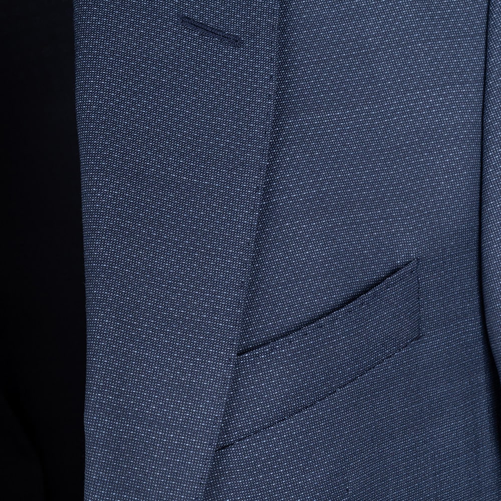 Boss Μπλε Κοστούμι H-Jeckson 2Pcs 100% Virgin Wool - 50546069