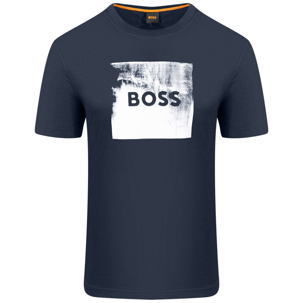 Boss Μπλε Σκούρο T-shirt C Neck - 50546381