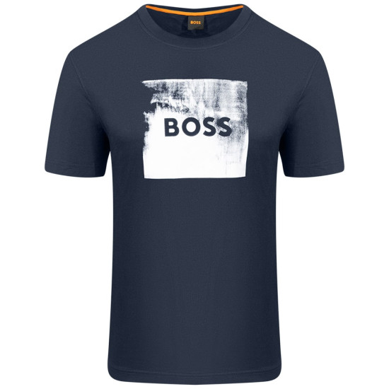 Boss Μπλε Σκούρο T-shirt C Neck - 50546381