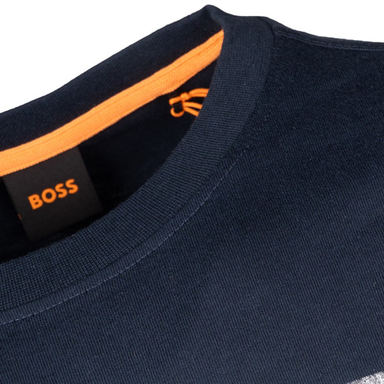 Boss Μπλε Σκούρο T-shirt C Neck - 50546381