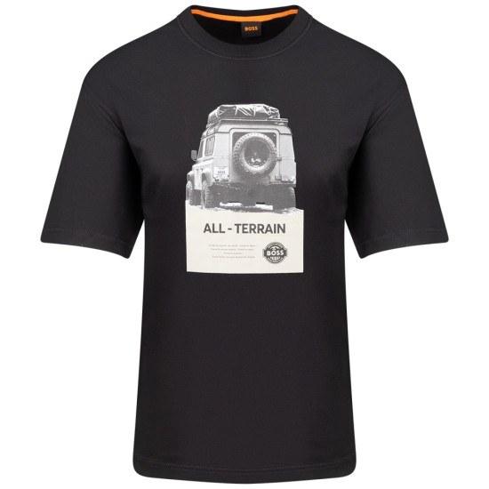 Boss Μαύρο T-shirt Wagon C Neck - 50546958