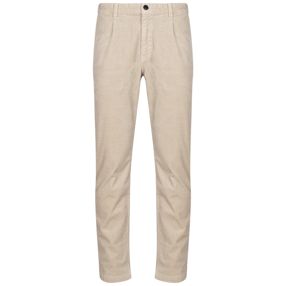 Boss Εκρού Παντελόνι Chino Κοτλέ - 50547076