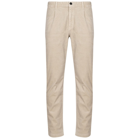 Boss Εκρού Παντελόνι Chino Κοτλέ - 50547076