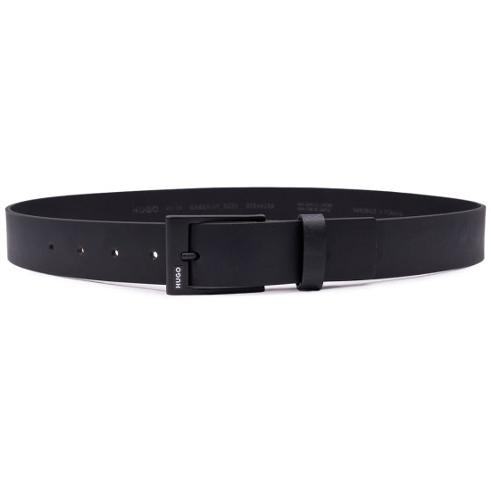 Hugo Μαύρη Ζώνη Gaben 100% Leather - 50548339