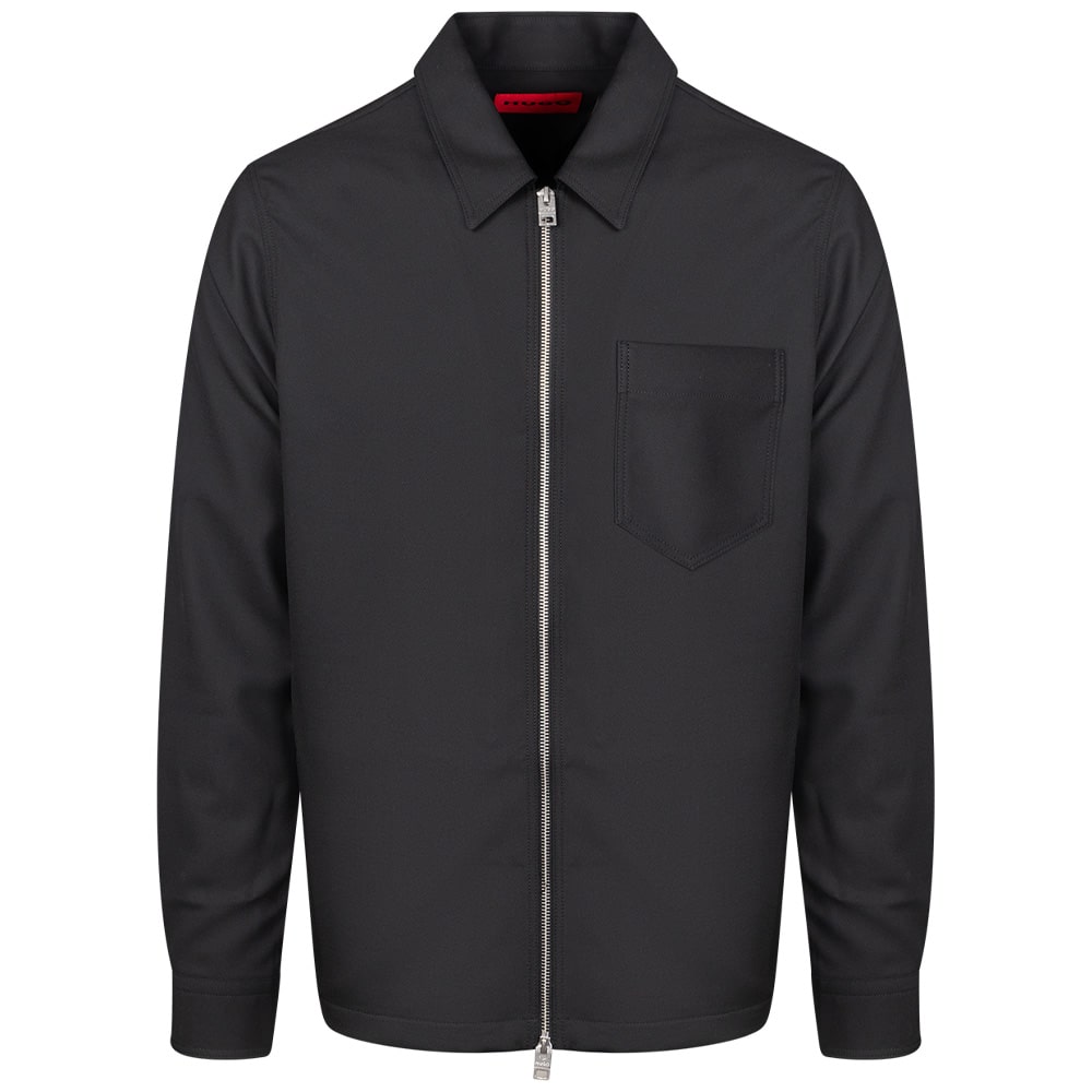 Hugo Μαύρο Πουκάμισο Overshirt - 50549751