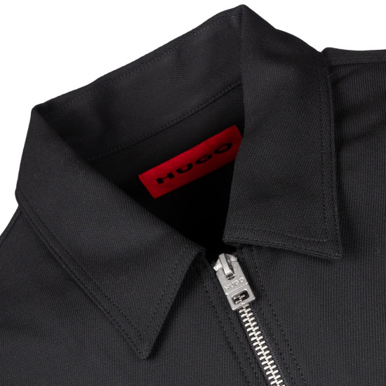 Hugo Μαύρο Πουκάμισο Overshirt - 50549751