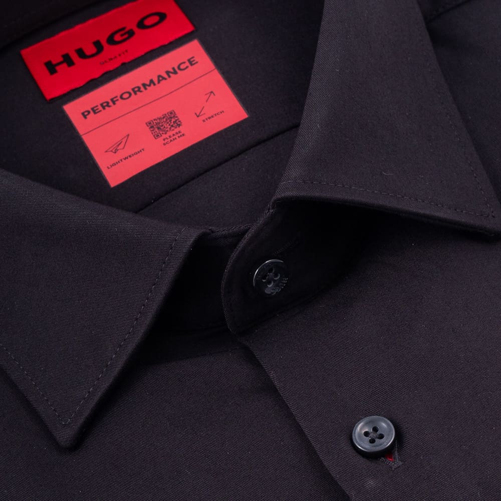 Hugo Μαύρο Πουκάμισο Kenno - 50551242