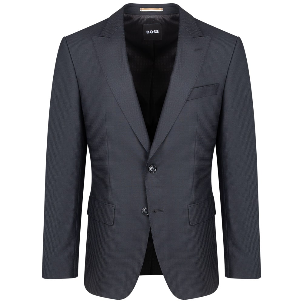 Boss Μαύρο Κοστούμι H-Huge 2Pcs - 50551763