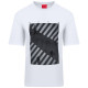 Hugo Λευκό T-shirt C Neck - 50553330
