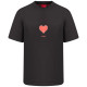 Hugo Μαύρο T-shirt C Neck - 50553429