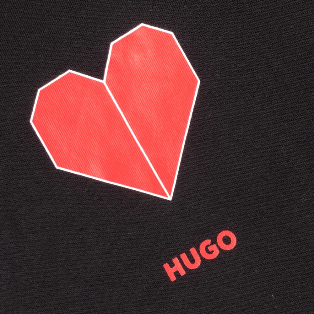 Hugo Μαύρο T-shirt C Neck - 50553429