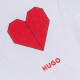 Hugo Λευκό T-shirt C Neck - 50553429