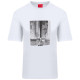 Hugo Λευκό T-shirt C Neck - 50553755