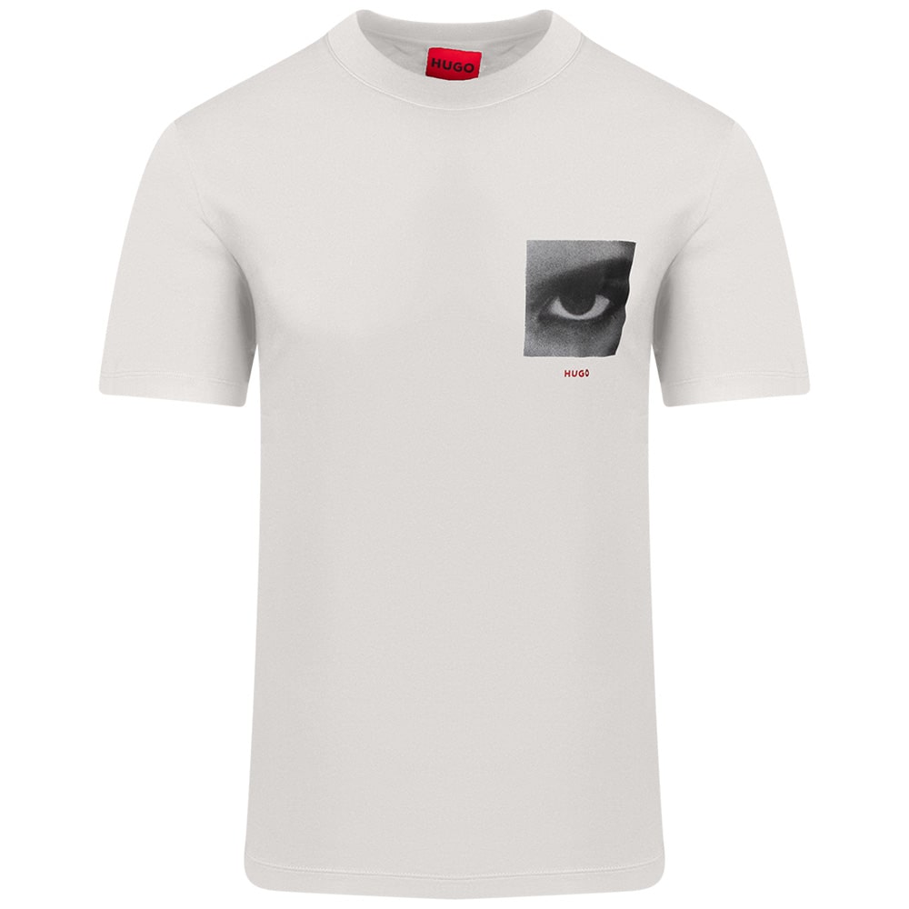 Hugo Εκρού T-shirt C Neck - 50553755