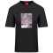 Hugo Μαύρο T-shirt C Neck - 50554319