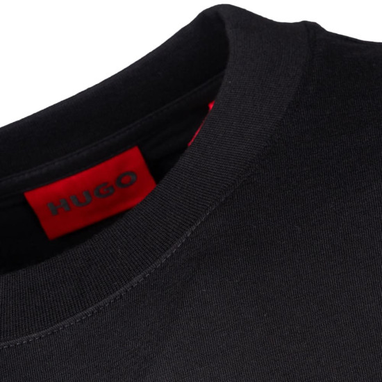 Hugo Μαύρο T-shirt C Neck - 50554319