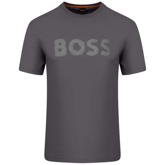 Boss Γκρι T-shirt C Neck Frozen - 50554616