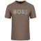 Boss Μπεζ T-shirt C Neck Frozen - 50554616