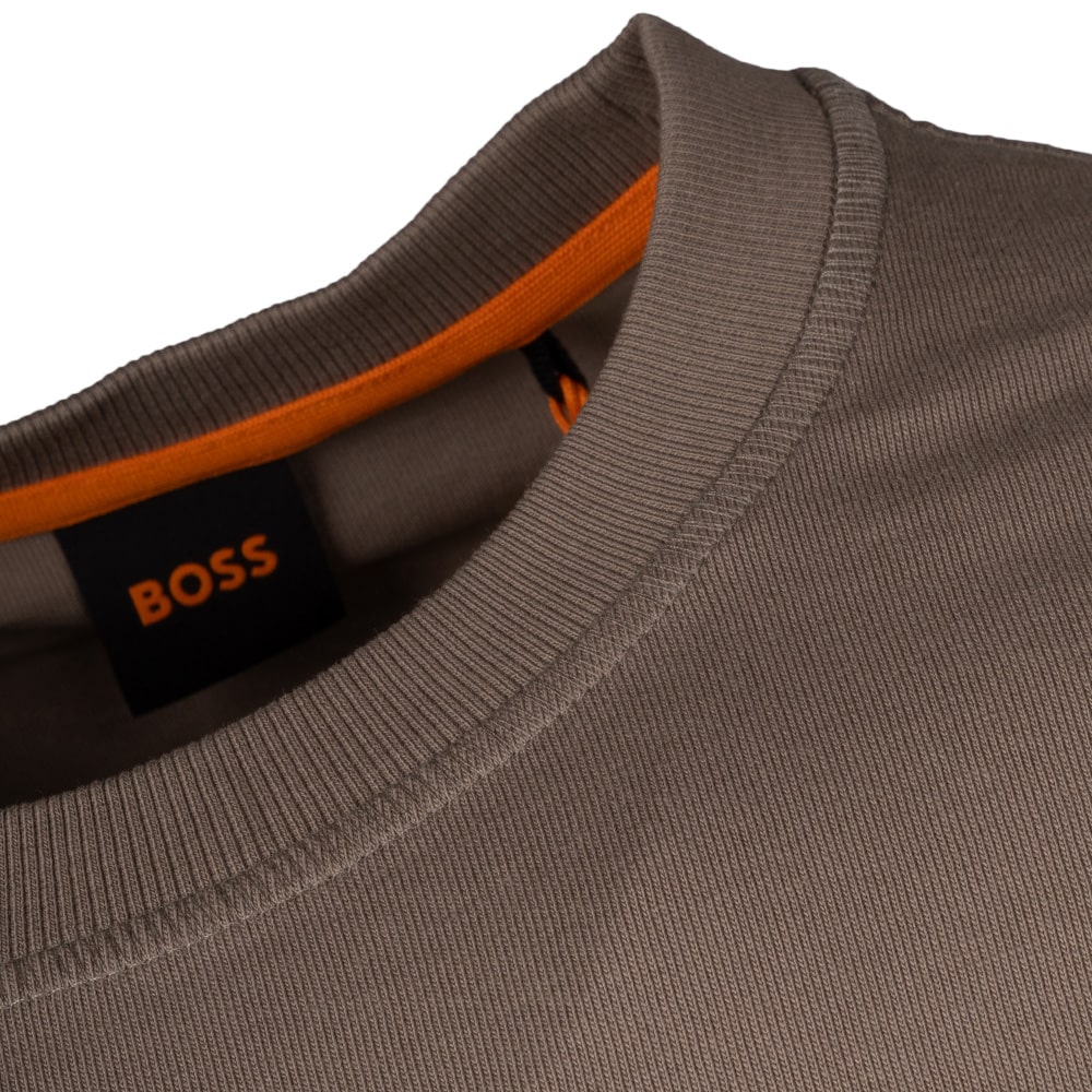Boss Μπεζ T-shirt C Neck Frozen - 50554616