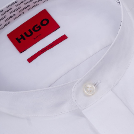 Hugo Λευκό Πουκάμισο Mao - 50554690