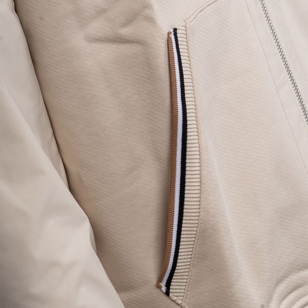 Boss Εκρού Ζακέτα Hoodie - 50555115
