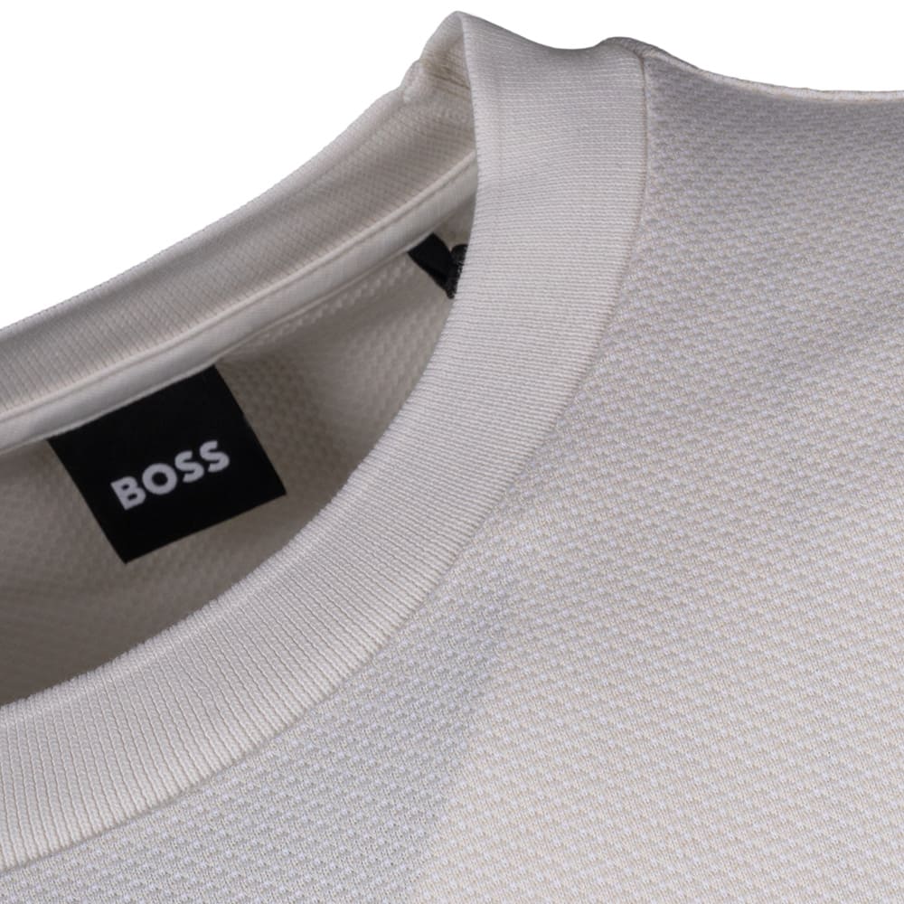 Boss Εκρού T-shirt C Neck - 50555163