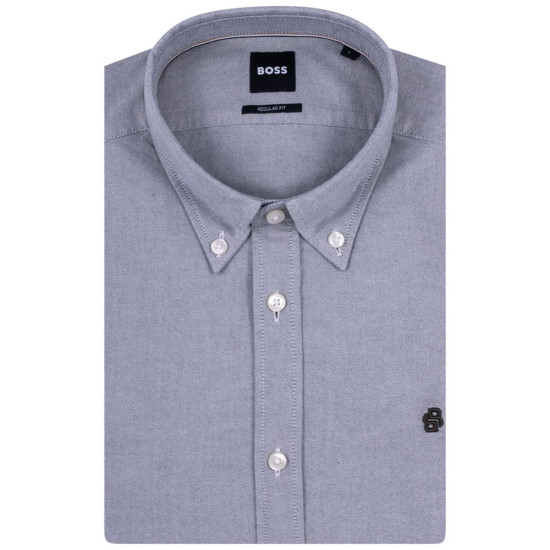 Boss Γκρι Πουκάμισο Button Down - 50555966