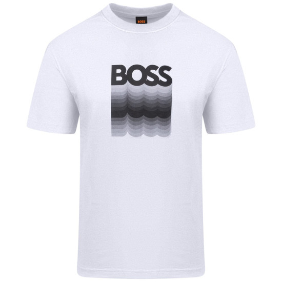Boss Λευκό T-shirt C Neck - 50556009