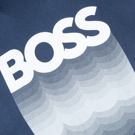 Boss Μπλε T-shirt C Neck - 50556009