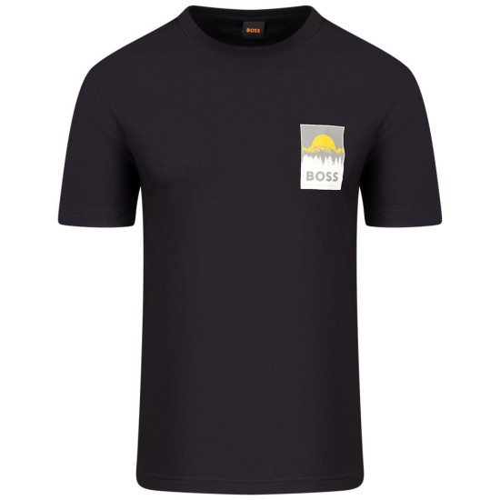 Boss Μαύρο T-shirt C Neck - 50556023